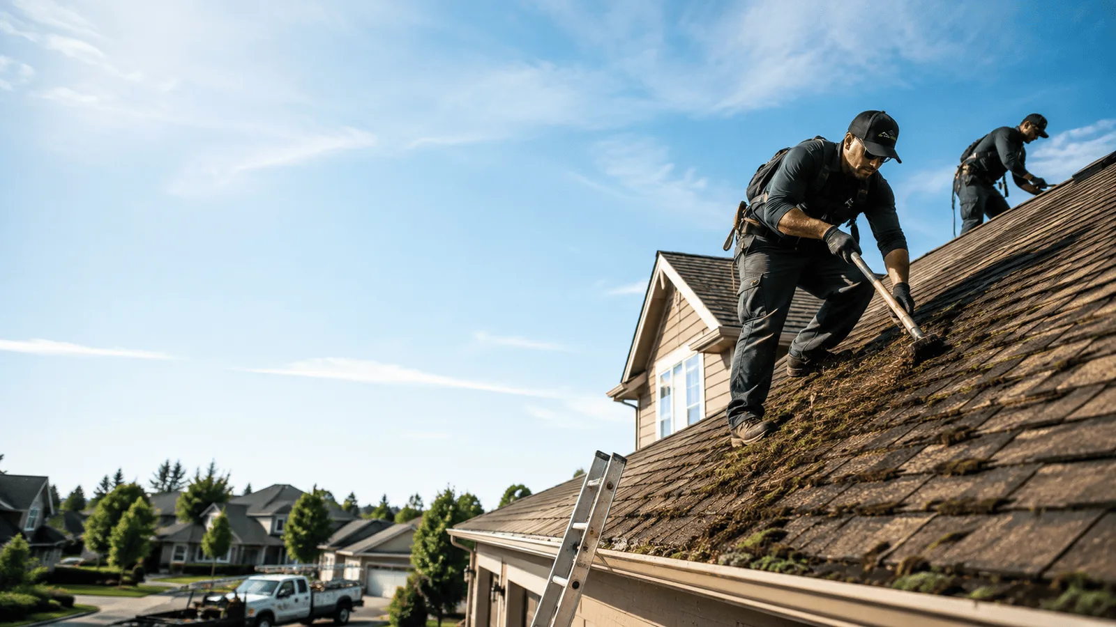Roof Moss Removal in Pawtucket, RI near me
